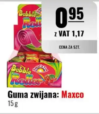 Eurocash Guma zwijana: Maxco 15 g oferta