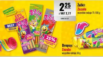 Eurocash Żelki: Zozole 75-100 g oferta