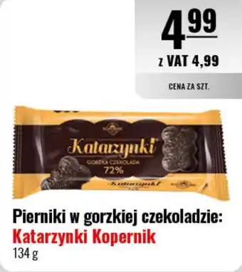 Eurocash Pierniki w gorzkiej czekoladzie: Katarzynki Kopernik 134 g oferta