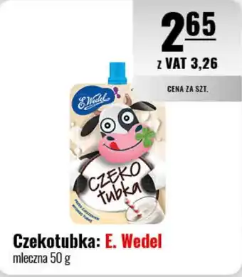 Eurocash Czekotubka: E. Wedel mleczna 50 g oferta