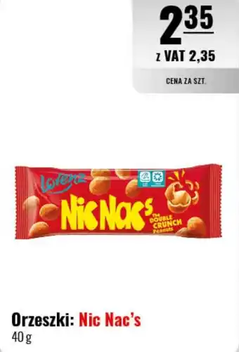 Eurocash Orzeszki: Nic Nac's 40 g oferta