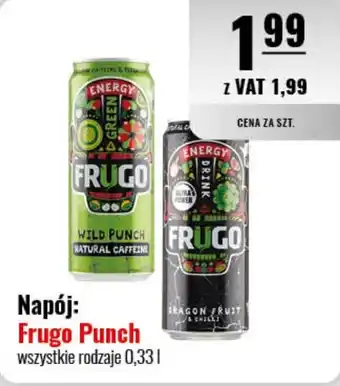 Eurocash Napój: Frugo Punch 0,33 l oferta