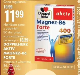 SuperPharm Suplement diety doppelherz oferta