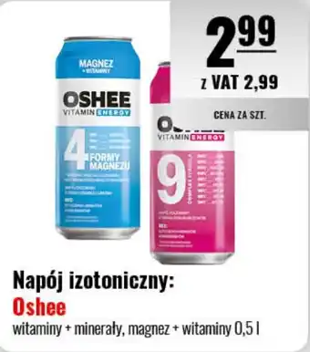 Eurocash Napój izotoniczny: Oshee 0,5 l oferta