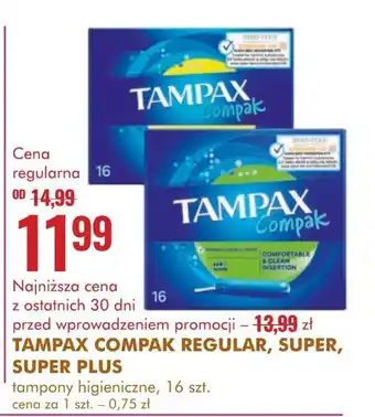 SuperPharm Tampony tampax oferta