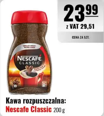 Eurocash Kawa rozpuszczalna: Nescafe Classic 200 g oferta