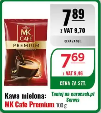 Eurocash Kawa mielona: MK Cafe Premium 100 g oferta
