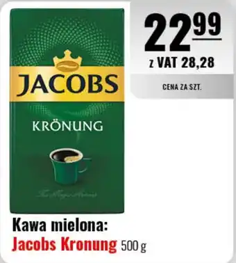 Eurocash Kawa mielona: Jacobs Kronung 500 g oferta
