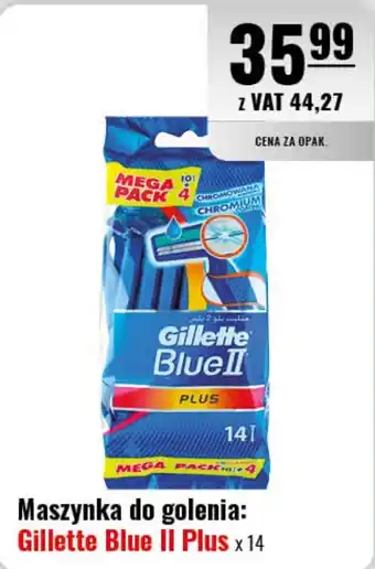 Eurocash Maszynka do golenia: Gillette Blue II Plus x 14 oferta
