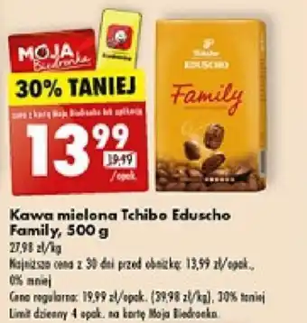 Biedronka Kawa mielona Tchibo Eduscho Family, 500 g oferta