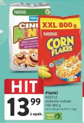 Intermarche Płatki NESTLÉ 700-800 g oferta