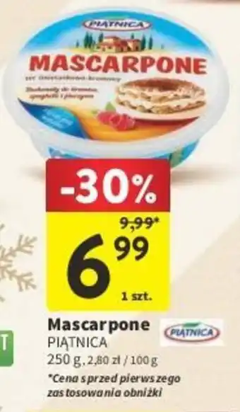 Intermarche Mascarpone PIĄTNICA 250 g oferta