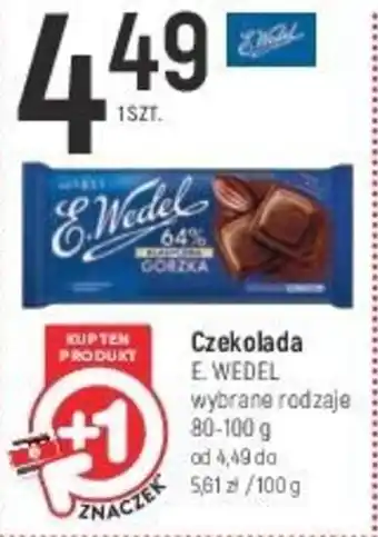 Intermarche Czekolada E. WEDEL 80-100 g oferta