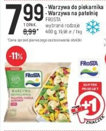 Intermarche Warzywa do piekarnika / Warzywa na patelnię FROSTA 400 g oferta
