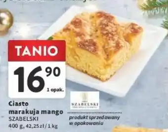 Intermarche Ciasto marakuja mango SZABELSKI 400 g oferta