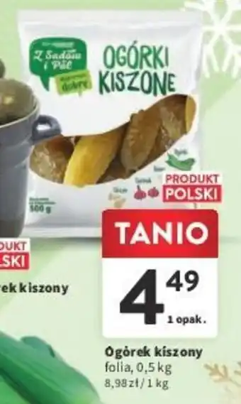 Intermarche Ogórek kiszony 0,5 kg oferta
