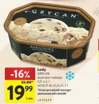 Intermarche Lody GRYCAN 0,9-1,1 l oferta
