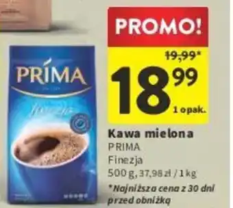 Intermarche Kawa mielona PRIMA Finezja 500 g oferta