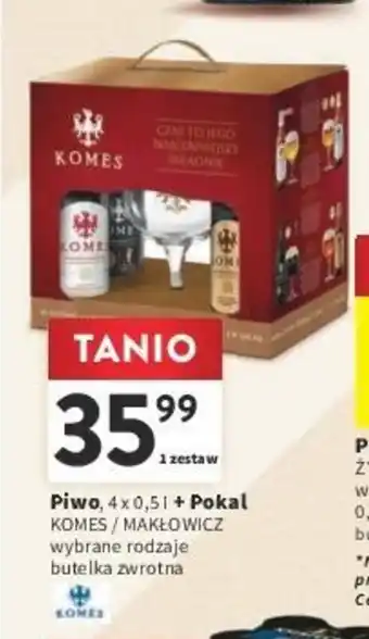 Intermarche Piwo, 4x0,5l + Pokal oferta