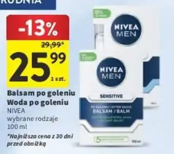 Intermarche Balsam po goleniu/Woda po goleniu NIVEA 100ml oferta