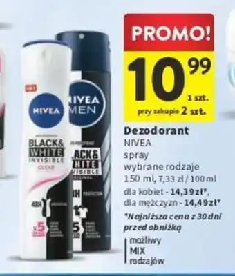 Intermarche Dezodorant NIVEA 150ml oferta