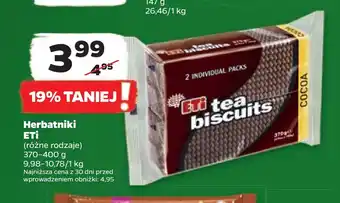 Netto Herbatniki eti oferta