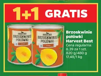 Netto Brzoskwinie połówki harvest best oferta