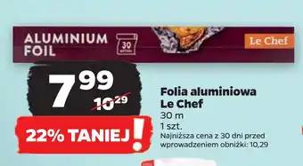Netto Folia aluminiowa le chef oferta