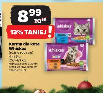 Netto Karma dla kota whiskas oferta
