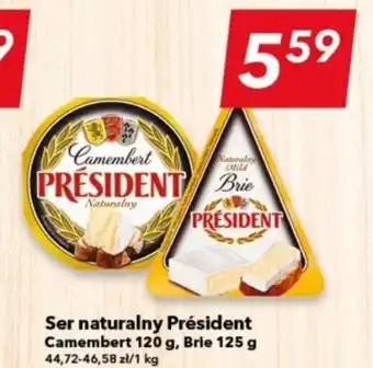 Lewiatan Ser naturalny Président Camembert 120-125g oferta