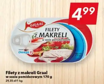 Lewiatan Filety z makreli Graal 170 g oferta