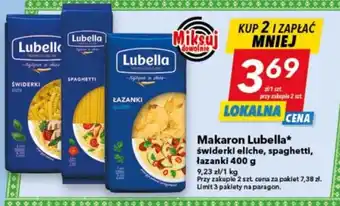 Lewiatan Makaron Lubella 400 g oferta