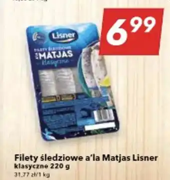 Lewiatan Filety śledziowe a'la Matjas Lisner 220 g oferta