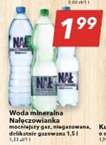 Lewiatan Woda mineralna Nałęczowianka 1,5l oferta