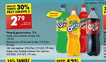 Biedronka Napój gazowany 2l oferta