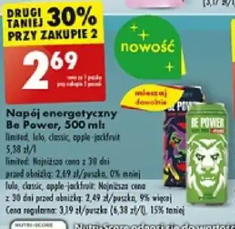 Biedronka Napój energetyczny Be Power 500ml oferta
