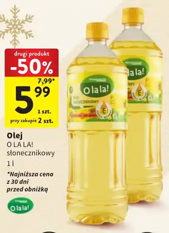 Intermarche Olej O LA LA! 1l oferta