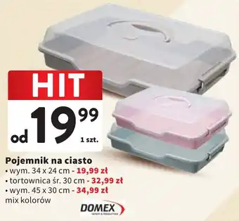 Intermarche Pojemnik na ciasto DOMEX oferta