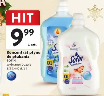 Intermarche Koncentrat płynu do płukania SOFIN 2,5l oferta