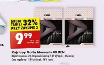 Biedronka Rajstopy Gatta Moments 40 DEN oferta