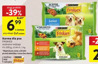 Intermarche Karma dla psa FRISKIES 4x100g oferta