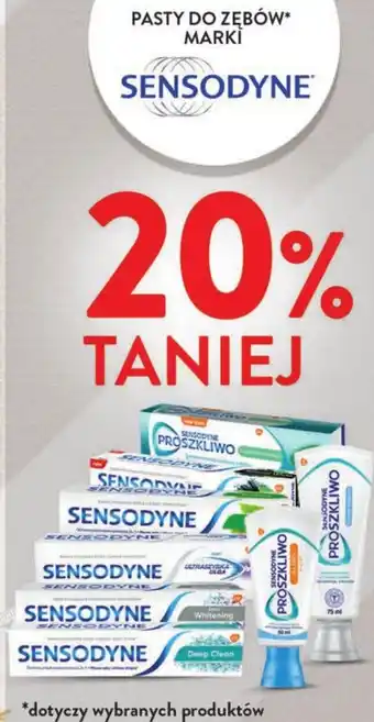 Intermarche PASTY DO ZĘBÓW SENSODYNE oferta