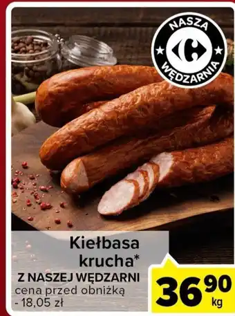 Carrefour Express Kiełbasa z naszej wędzarni oferta