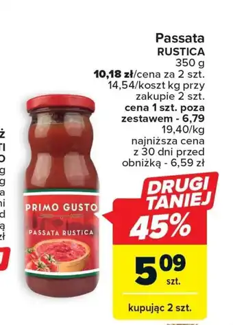 Carrefour Passata rustica oferta