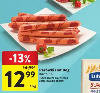 Intermarche Parówki Hot Dog INDYKPOL 1 kg oferta