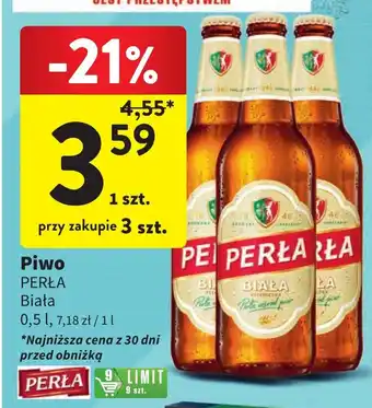 Intermarche Piwo PERŁA 0,5 l oferta