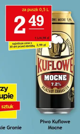 Gram Market Piwo Kuflowe Mocne 0,5 L oferta
