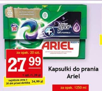 Gram Market Kapsułki do prania Ariel 20 szt. oferta