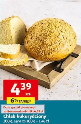 Auchan Chleb kukurydziany 300 g oferta