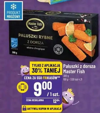 Polomarket Paluszki z dorsza Master Fish 300 g oferta